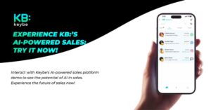 Experience KB:'s AI-Powered Sales_ Try it Now! Keybe KB: