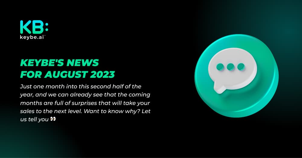 Keybe's news for August 2023 - KB: